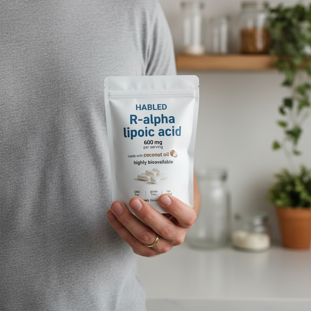 R-Alpha Lipoic Acid — 600mg Pure R-Form Softgels