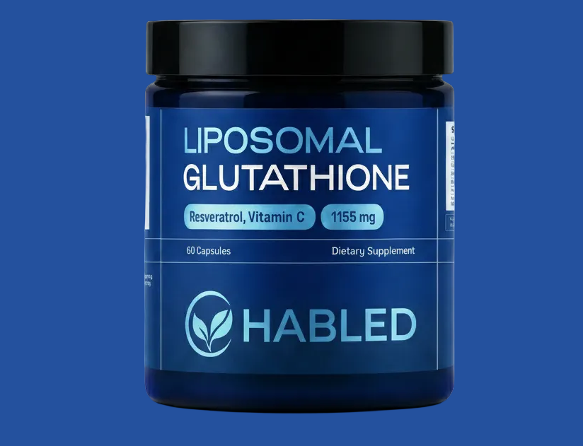 Liposomal Glutathione – Ultra High Absorption with Resveratrol, Vitamin C, Selenium & Vitamin B2