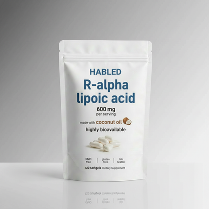 R-Alpha Lipoic Acid — 600mg Pure R-Form Softgels
